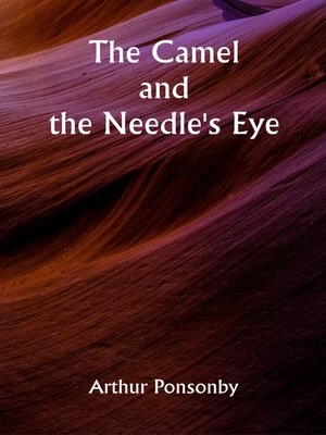 cover image of The Camel and the Needle's Eye